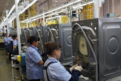 打卡惠而浦網紅款帝王系列洗衣機生產基地——合肥工業園參觀紀實